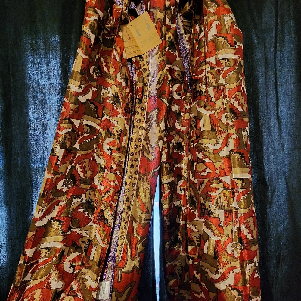 Womens Earthbound Reversable Wrap Pants